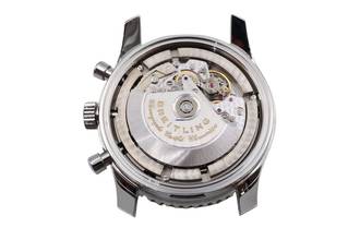 Thumbnail von Breitling Navitimer World GMT Chronograph Stahl Automatik Ref. A24322 Papiere