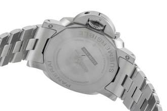 Thumbnail von Panerai Submersible Blue Notte Stahl Automatik Herrenuhr Ref. PAM01068 B&P 2021