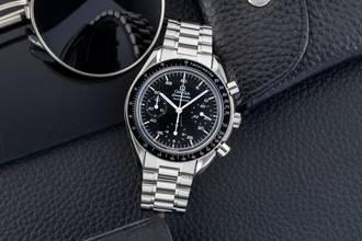 Thumbnail von Omega Speedmaster Reduced Chronograph Stahl Automatik Ref. 3510.50.00 Klassiker