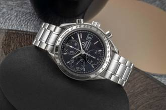 Thumbnail von Omega Speedmaster Date Chronograph Automatik Herrenuhr Ref. 3513.50.00