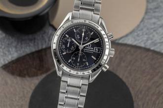 Thumbnail von Omega Speedmaster Date Chronograph Automatik Herrenuhr Ref. 3513.50.00