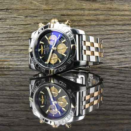 Breitling Chronomat 44 Stahl / Roségold & Black Dial - Full Set 2012 