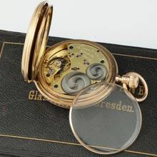 Thumbnail von A. Lange & Söhne 18k altın Prof. Graff Rönesans kasa, kutu ve sertifikayla birlikte 1884, 150g. 54mm. Uzun patentli hassas ayar, kalite 1A