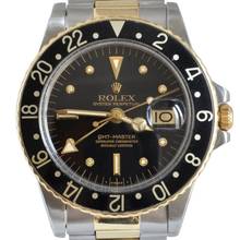 Thumbnail von Rolex GMT-Master 1675 Tiger Eye Nippel schwarzes Zifferblatt 1977 TOP Zustand