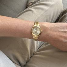 Thumbnail von Rolex Lady-Datejust 6917 Bayanlar 26MM güneş ışığı gümüş kadran sarı altın 18KT