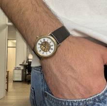 Thumbnail von Omega Louis Brandt Classic Skeleton sarı altın 18KT EN İYİ Durum 1984