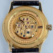Thumbnail von Omega Louis Brandt Classic Skeleton sarı altın 18KT EN İYİ Durum 1984