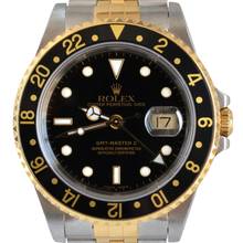 Thumbnail von Rolex GMT-Master II 16713 schwarzes Luminova-Zifferblatt TOP Zustand