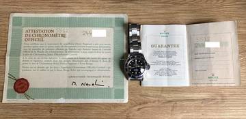 Thumbnail von Rolex Submariner (Ohne Datum) 5512 Serif 4 Linien Zifferblatt Komplettset aus den 1970er Jahren