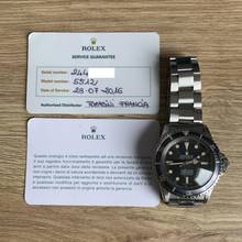 Thumbnail von Rolex Submariner (Ohne Datum) 5512 Serif 4 Linien Zifferblatt Komplettset aus den 1970er Jahren