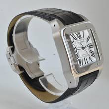 Thumbnail von Cartier Santos 100 XL W20073X8 Silberes Zifferblatt Komplettset Wie NEU 2014