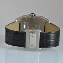 Thumbnail von Cartier Santos 100 XL W20073X8 Silberes Zifferblatt Komplettset Wie NEU 2014