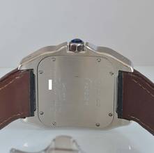 Thumbnail von Cartier Santos 100 XL W20073X8 Silberes Zifferblatt Komplettset Wie NEU 2015