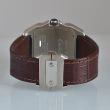 Thumbnail von Cartier Santos 100 XL W20073X8 Silberes Zifferblatt Komplettset Wie NEU 2015