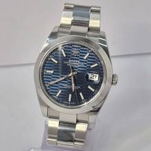Thumbnail von Rolex Datejust 41 41mm Motiv Blaues Zifferblatt Automatik Vollständig