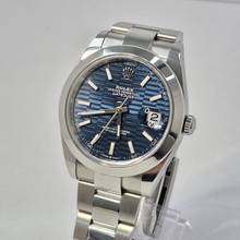 Thumbnail von Rolex Datejust 41 41mm Motiv Blaues Zifferblatt Automatik Vollständig