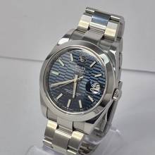 Thumbnail von Rolex Datejust 41 41mm Motiv Blaues Zifferblatt Automatik Vollständig
