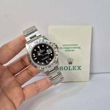 Rolex Explorer II Black Dial 40mm Automático Completo