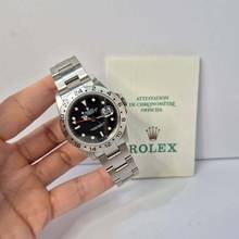 Thumbnail von Rolex Explorer II Schwarzes Zifferblatt 40mm Automatik Komplett