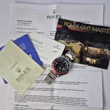 Thumbnail von Rolex GMT-Master 1 Pepsi 40mm Automatik Komplett