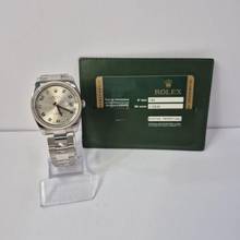 Thumbnail von Rolex Oyster Perpetual Date Weißgold & Stahl & Diamanten 34mm Automatik Komplett