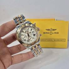 Thumbnail von Breitling Chronomat Evolution Ouro Rosé & Aço White Dial 44mm Automático Completo