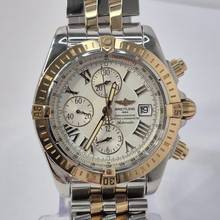 Thumbnail von Breitling Chronomat Evolution Ouro Rosé & Aço White Dial 44mm Automático Completo