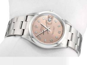 Thumbnail von Rolex Oyster Perpetual Date 34mm 2004 Edelstahl Automatik Damenuhr Damen Herren Stahl