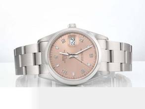 Thumbnail von Rolex Oyster Perpetual Date 34mm 2004 Edelstahl Automatik Damenuhr Damen Herren Stahl