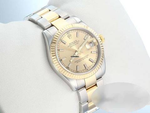 Rolex Lady-Datejust 31mm Medium 178273 2014 Stahl Gelbgold 750 Automatik Stainless Steel 18kt Yellow Gold Oyster-band Chronometer