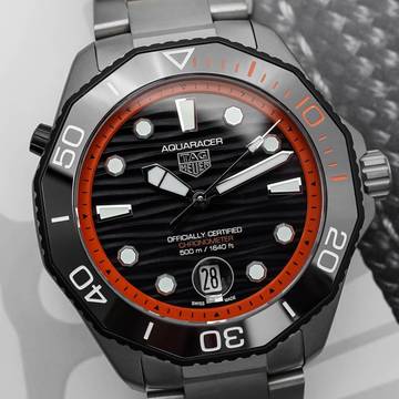 TAG Heuer Aquaracer 500M Professional 500 Date NEW FULL SET