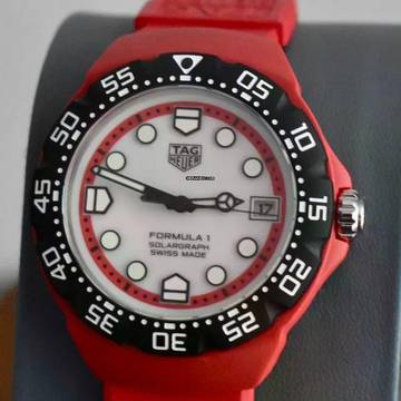 TAG Heuer Formula 1 Solargraph 38mm NEW FULL SET