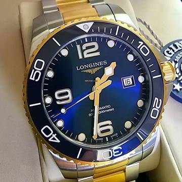 Longines HydroConquest Automatic Blue Dial Stainless NEW FULL SET
