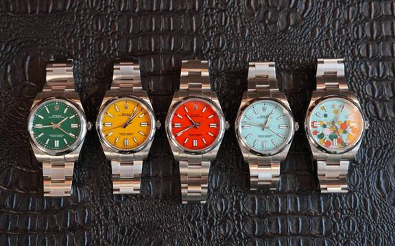 Rolex Oyster Perpetual 41 Collectors Set All Colours (Discontinued)