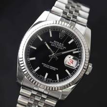 Thumbnail von Rolex Datejust 36 Jubilee Schwarzes Zifferblatt Roulette Datum