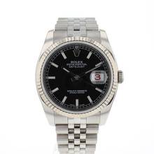 Thumbnail von Rolex Datejust 36 Jubilee Schwarzes Zifferblatt Roulette Datum