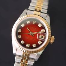 Thumbnail von Rolex Lady-Datejust 26 Stahl/Gold Rote Vignette Diamant-Zifferblatt