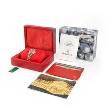 Thumbnail von Rolex Lady-Datejust 26 Stahl/Gold Rote Vignette Diamant-Zifferblatt