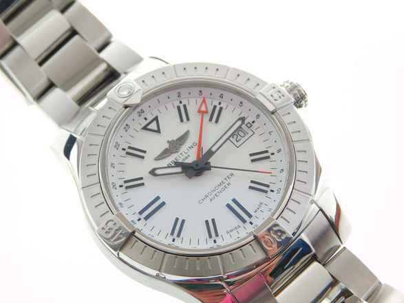Thumbnail von Breitling Avenger Automatic Gmt 43 im Full Set wie Neu aus 10/2023 LC 100