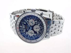 Thumbnail von Breitling Navitimer Cosmonaute Stahl mit Stahlband Tresoruhr im Full Set LC 100 deutsche Auslieferung wie Ladenneu volles Band