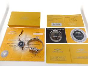 Thumbnail von Breitling Navitimer Cosmonaute Stahl mit Stahlband Tresoruhr im Full Set LC 100 deutsche Auslieferung wie Ladenneu volles Band