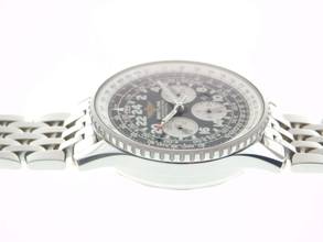 Thumbnail von Breitling Navitimer Cosmonaute Stahl mit Stahlband Tresoruhr im Full Set LC 100 deutsche Auslieferung wie Ladenneu volles Band