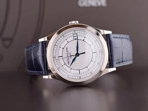 Thumbnail von Patek Philippe Calatrava Weißgold 38mm Wie neu Komplettset