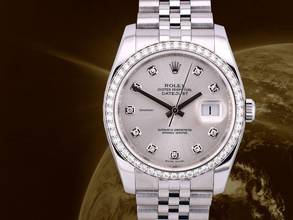 Thumbnail von Rolex Datejust 36 36mm Ref. 116244 Original Diamant-Zifferblatt/-Lünette wie neu
