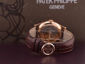 Thumbnail von Patek Philippe Jahreskalender Complicazioni 5396r-001 Jahreskalender Roségold Wie neu 2008 - Komplettset