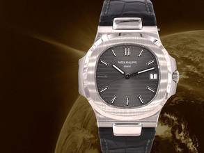 Thumbnail von Patek Philippe Nautilus Selten 2008 Genfer Siegel Weißgold Wie neu Komplettset Ita