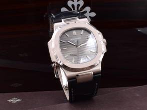 Thumbnail von Patek Philippe Nautilus Selten 2008 Genfer Siegel Weißgold Wie neu Komplettset Ita
