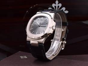 Thumbnail von Patek Philippe Nautilus Selten 2008 Genfer Siegel Weißgold Wie neu Komplettset Ita