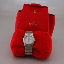 Thumbnail von Omega Constellation Bayanlar Bayan Çelik/18k Sarı Altın MOP Saat Kadranı Elmas Ø 25 mm Quartz