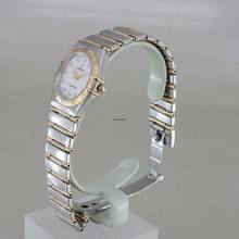 Thumbnail von Omega Constellation Bayanlar Bayan Çelik/18k Sarı Altın MOP Saat Kadranı Elmas Ø 25 mm Quartz